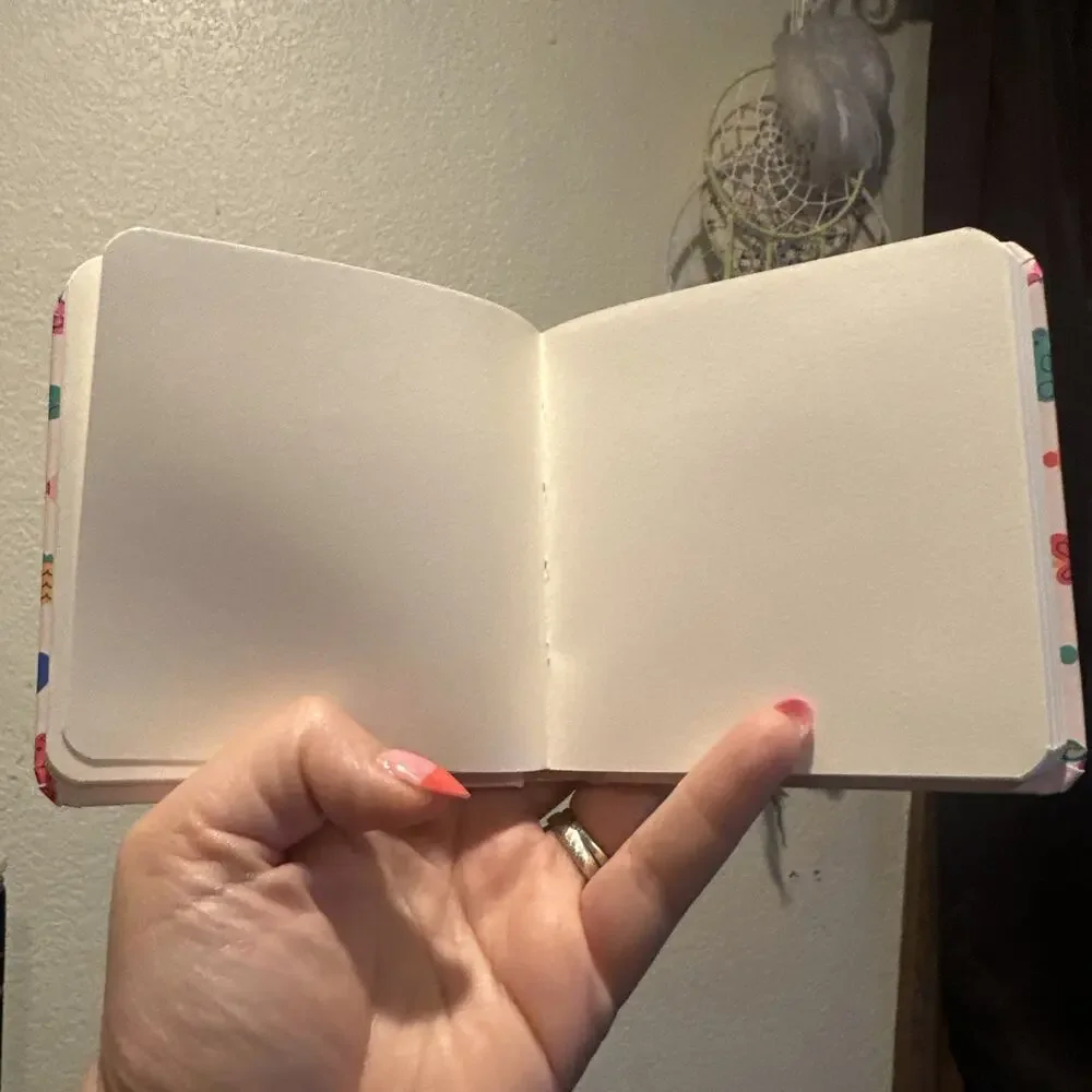 New Cute Small Sketch Book With 80 Pages
